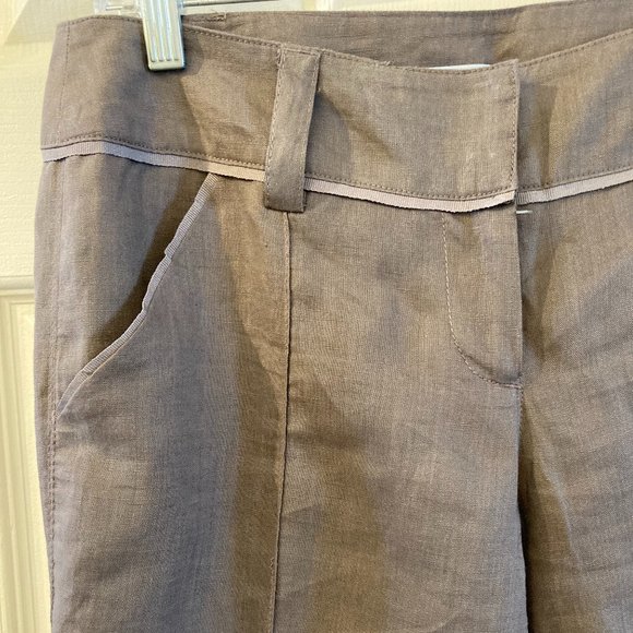 Linen Pants - Plum Color - NWT - Picture 7 of 12